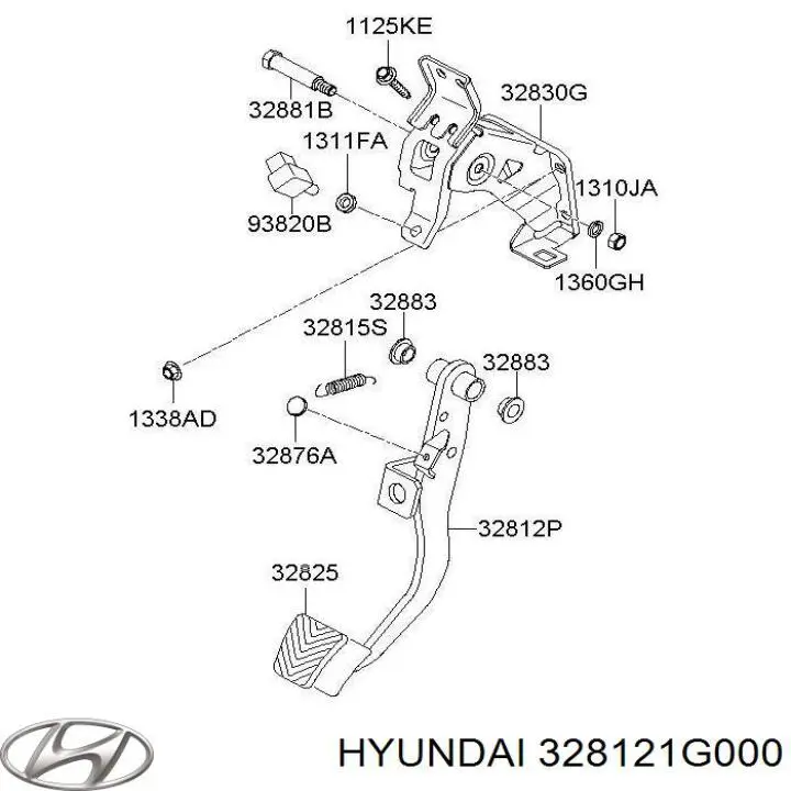 Купить 328121G000 Hyundai/Kia 