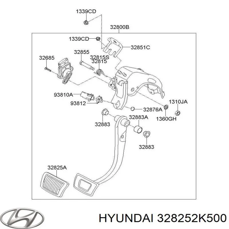  328252K500 Hyundai/Kia