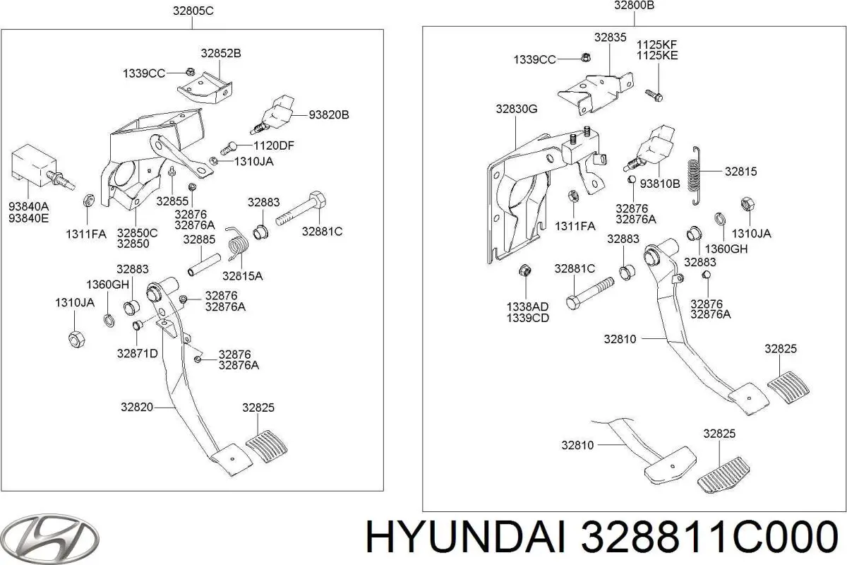  328811C000 Hyundai/Kia