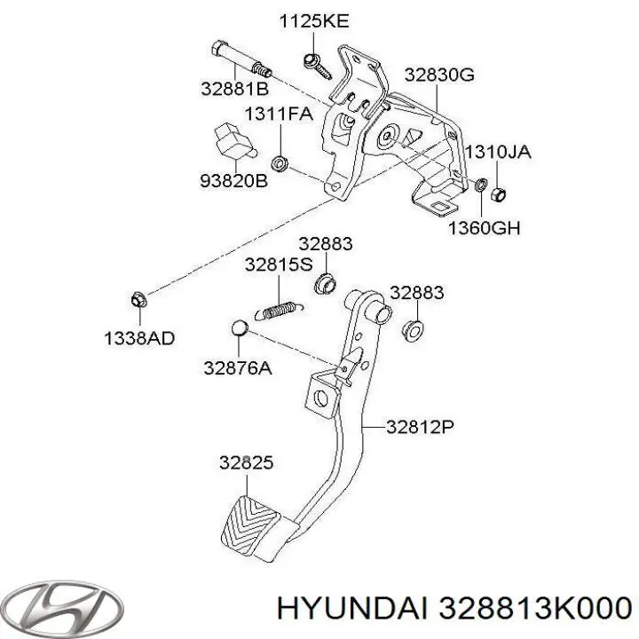  Hyundai/Kia 328813K000 цена, от 2.47 USD