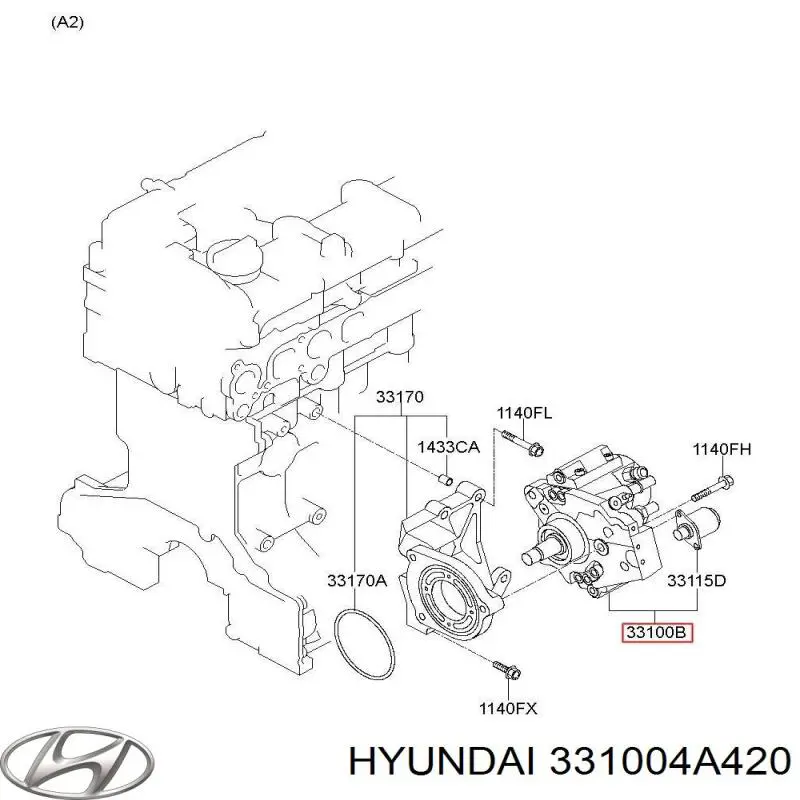 Купить 331004A420 Hyundai/Kia ТНВД