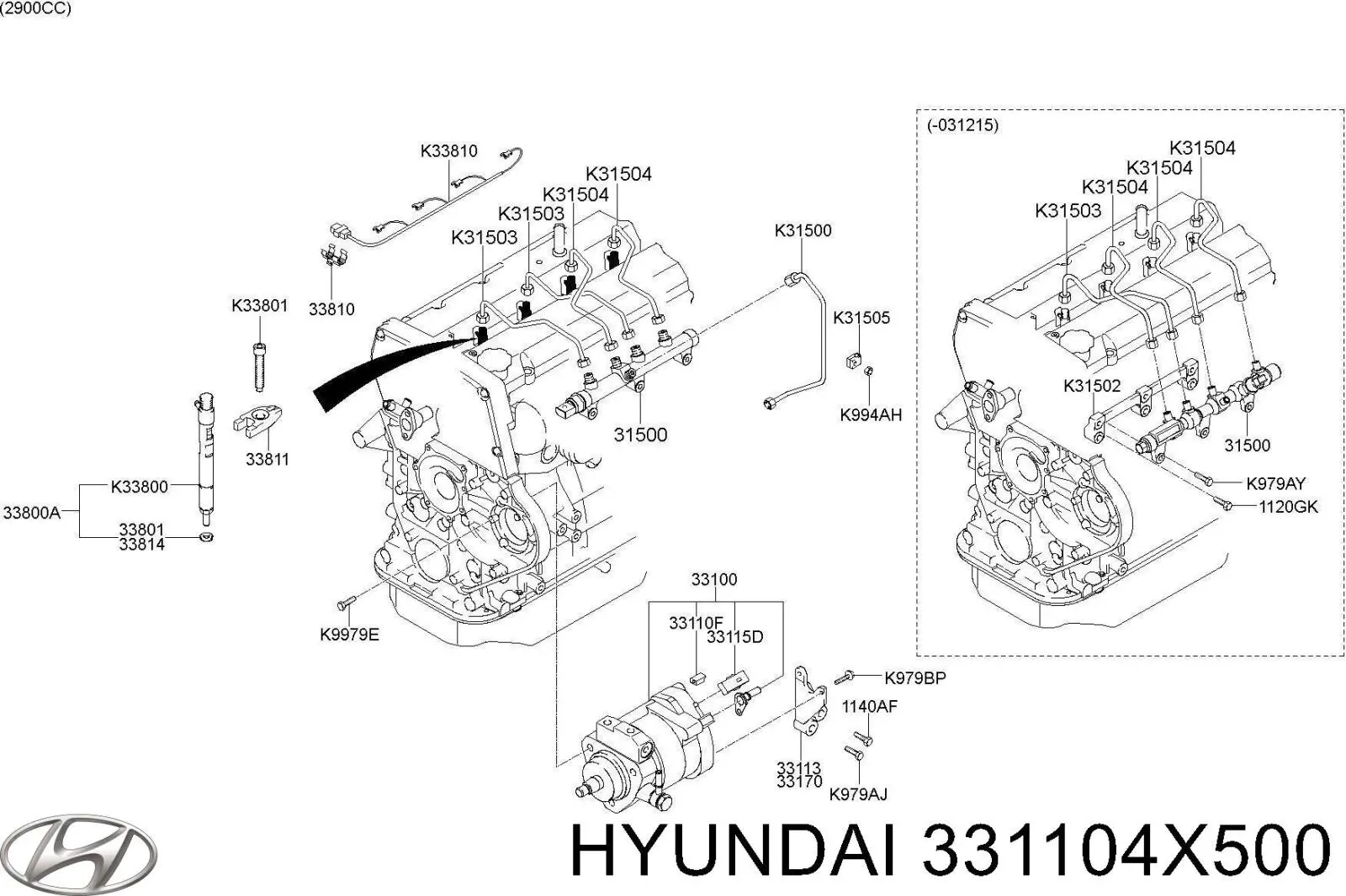 Датчик указателя температуры охлаждающей жидкости Hyundai/Kia 331104X500 цена, от 9.79 USD