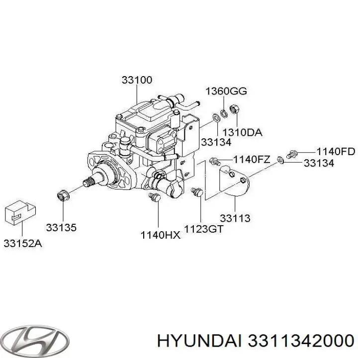 3311342000 Hyundai/Kia 