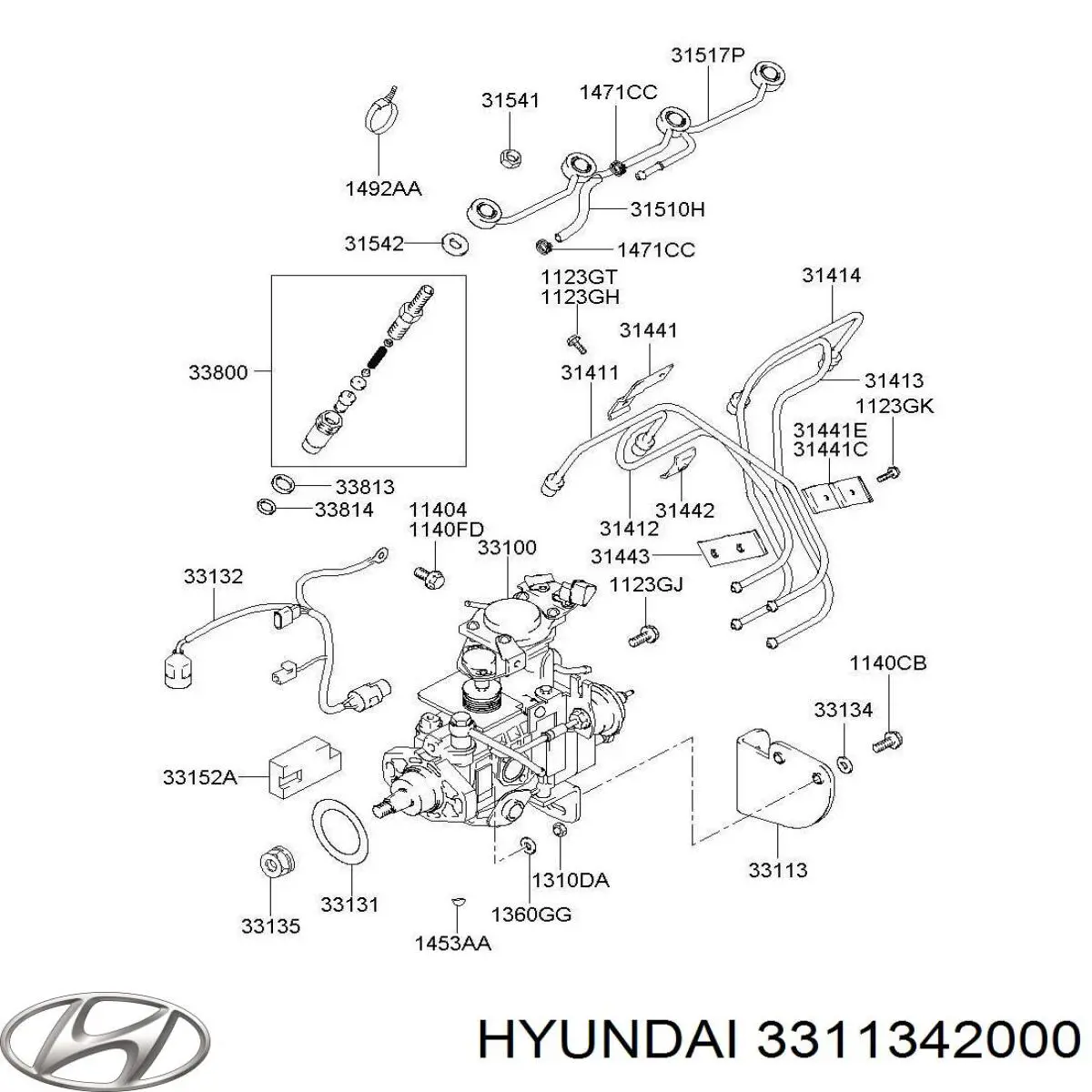  Hyundai/Kia 3311342000 цена, от 19.89 USD