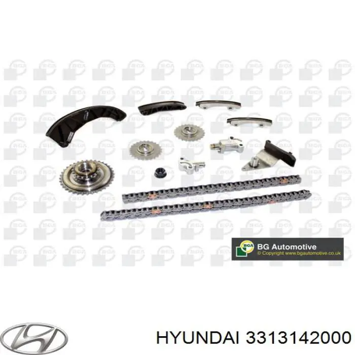 3313142000 Hyundai/Kia комплект цепи грм
