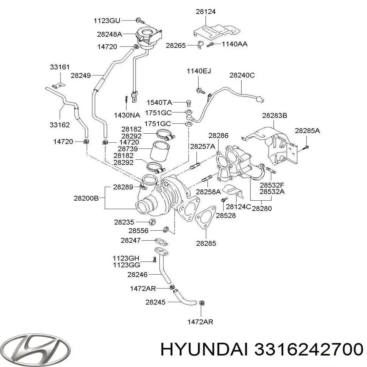 3316242700 Hyundai/Kia 