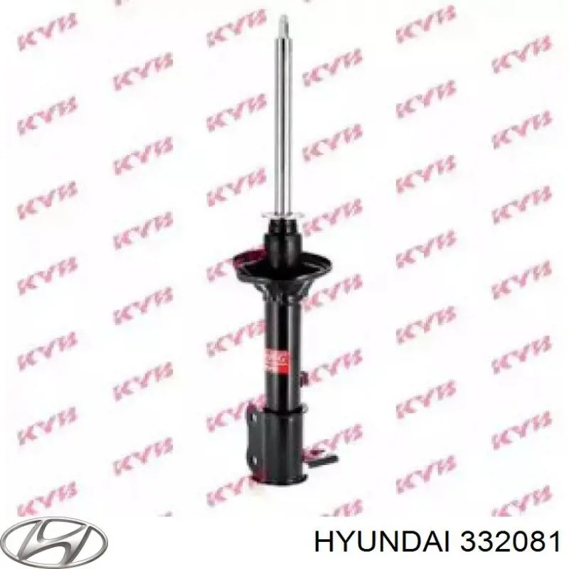 332081 Hyundai/Kia амортизатор задний левый