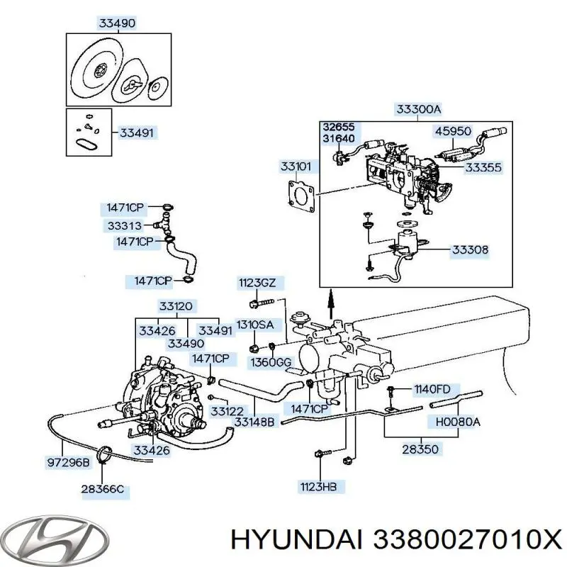 3380027010X Hyundai/Kia 