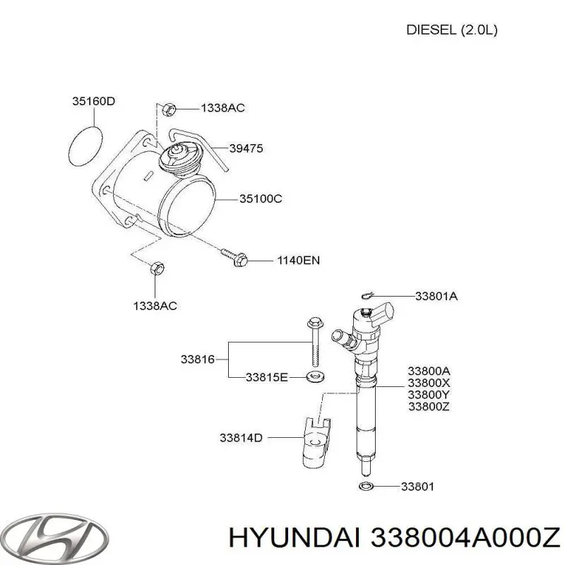  338004A000Z Hyundai/Kia