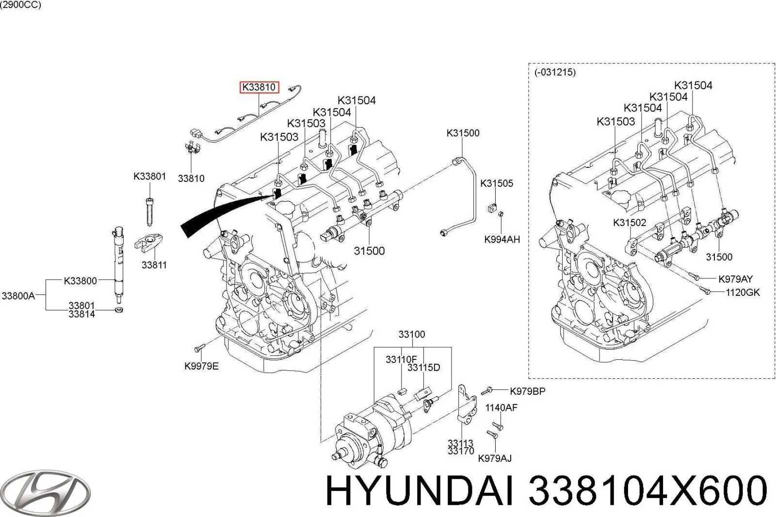  338104X600 Hyundai/Kia