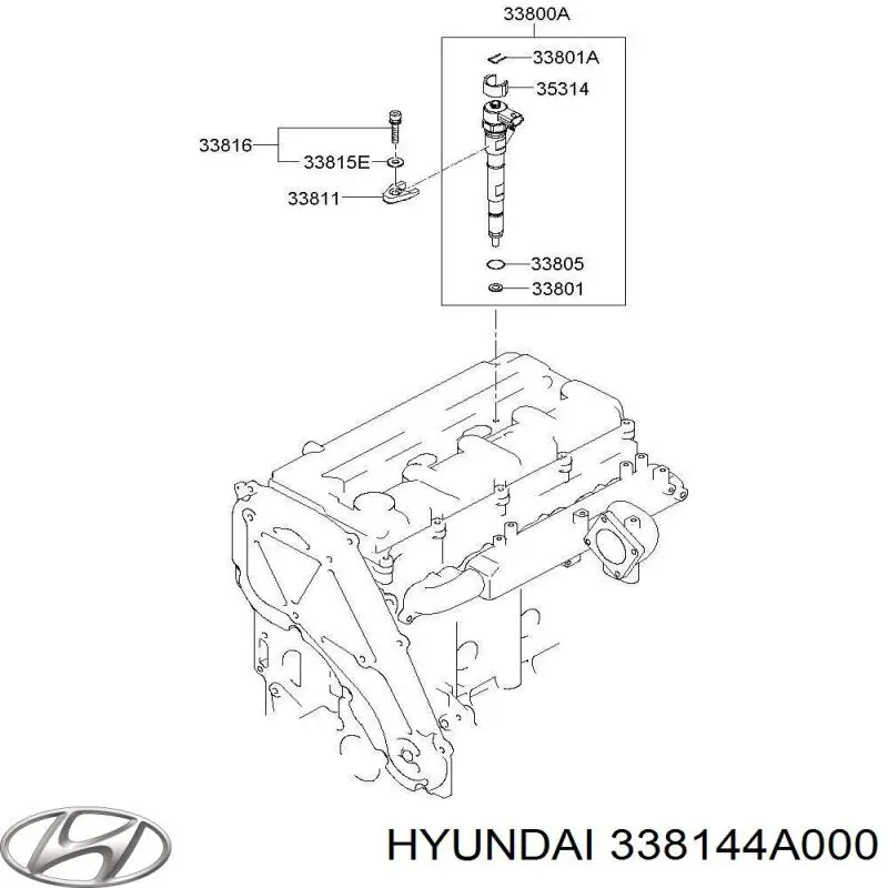  338144A000 Hyundai/Kia