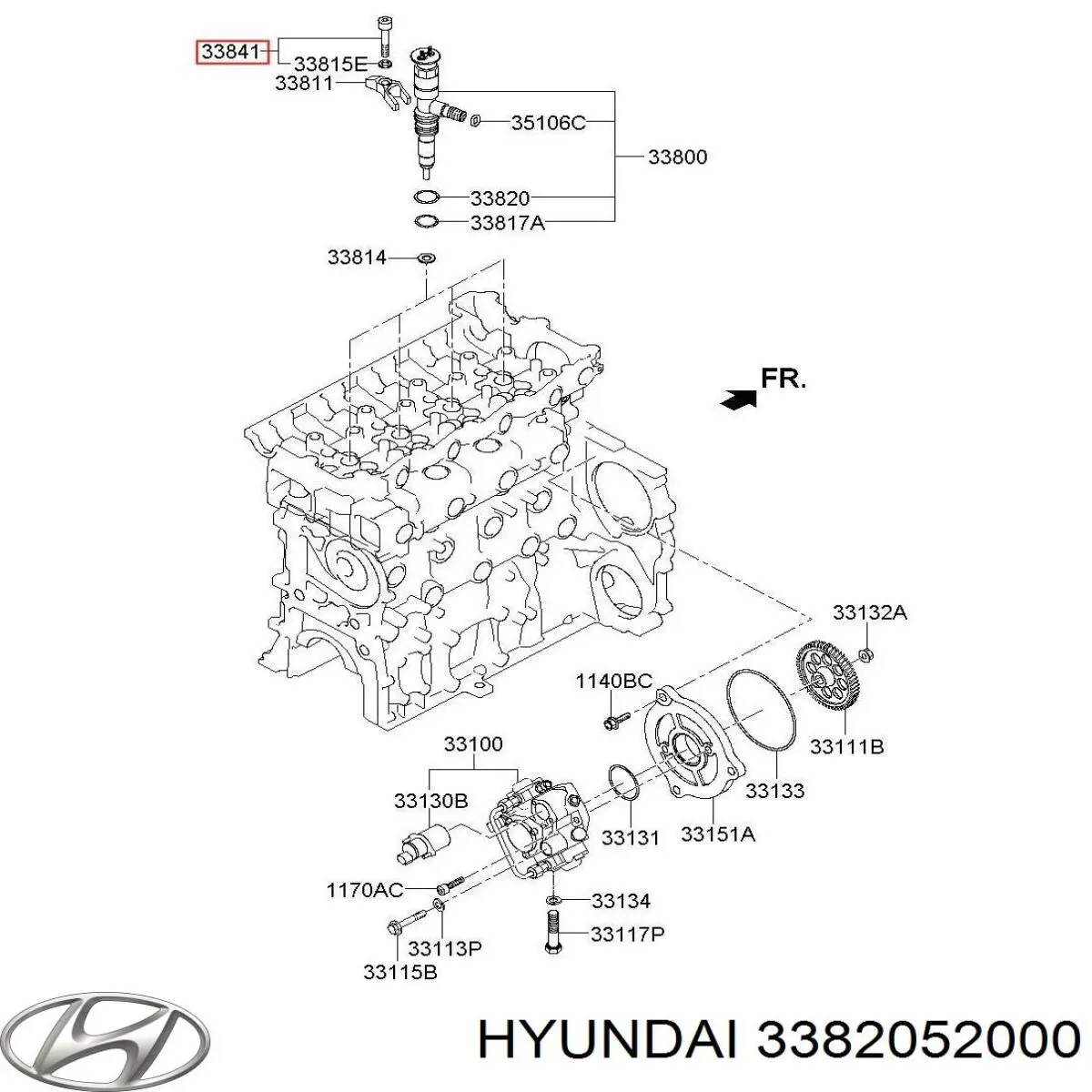3382052000 Hyundai/Kia 