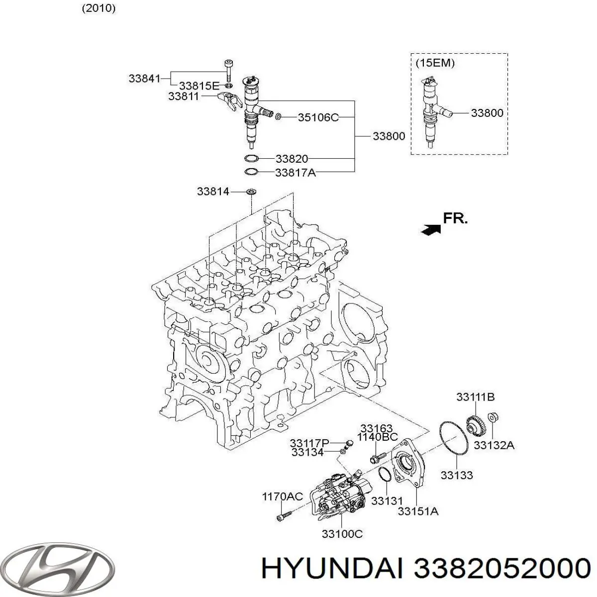  Hyundai/Kia 3382052000 цена, от 2.85 USD