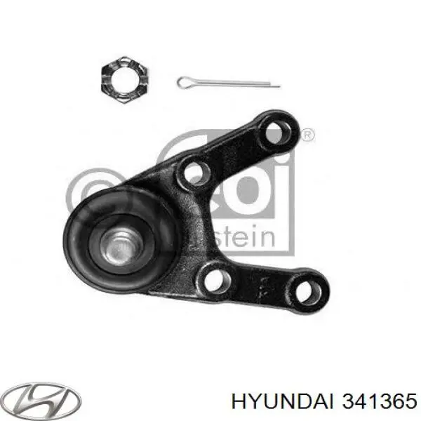 Амортизатор передний левый 341365 Hyundai/Kia