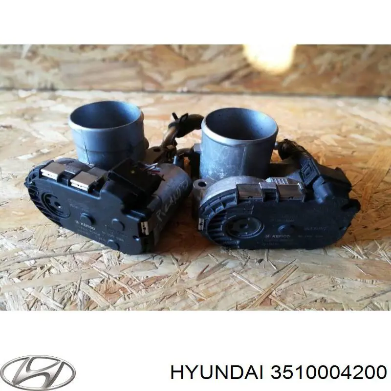 3510004200 Hyundai/Kia дроссельная заслонка в сборе
