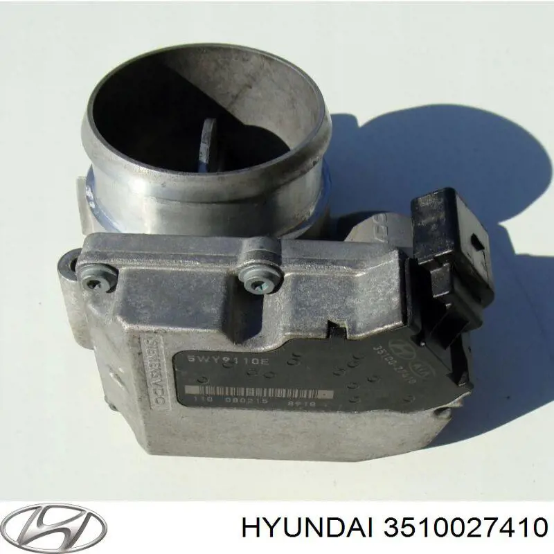 Заслонка воздушная Hyundai/Kia 3510027410