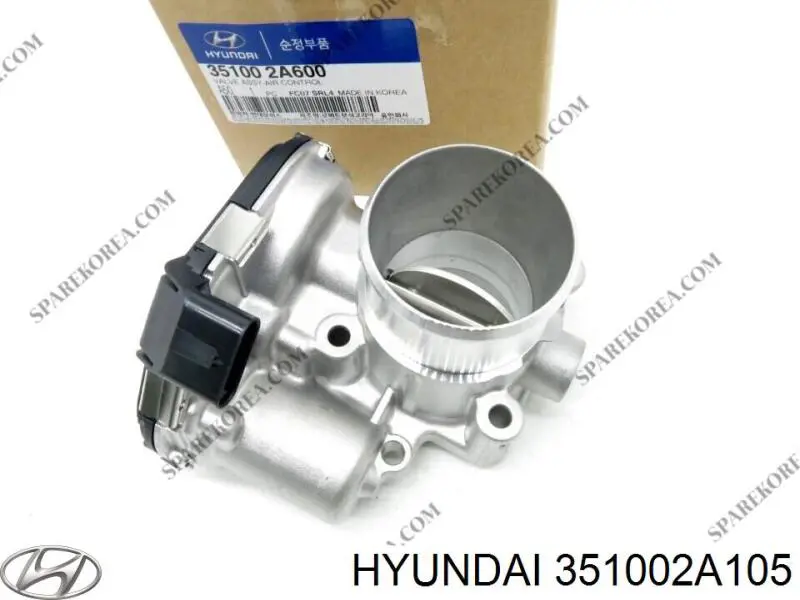 Купить 351002A105 Hyundai/Kia Блок дроссельной заслонки