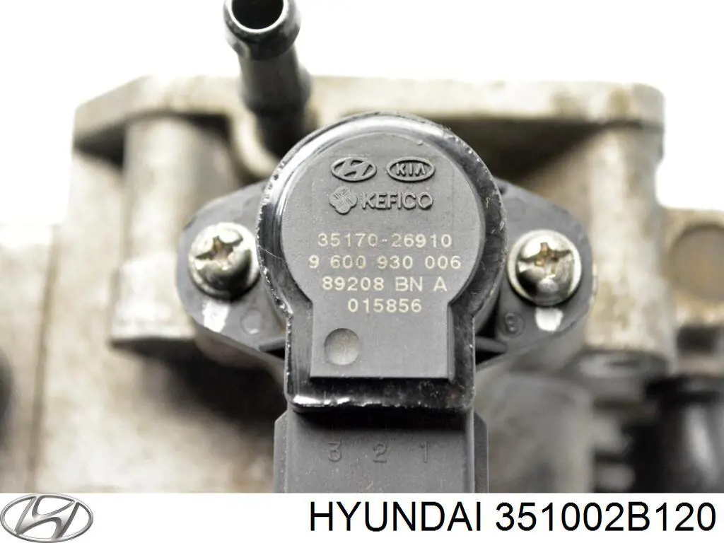 Дроссельная заслонка 351002B120 Hyundai/Kia