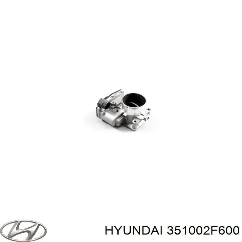 351002F600 Hyundai/Kia válvula de borboleta montada
