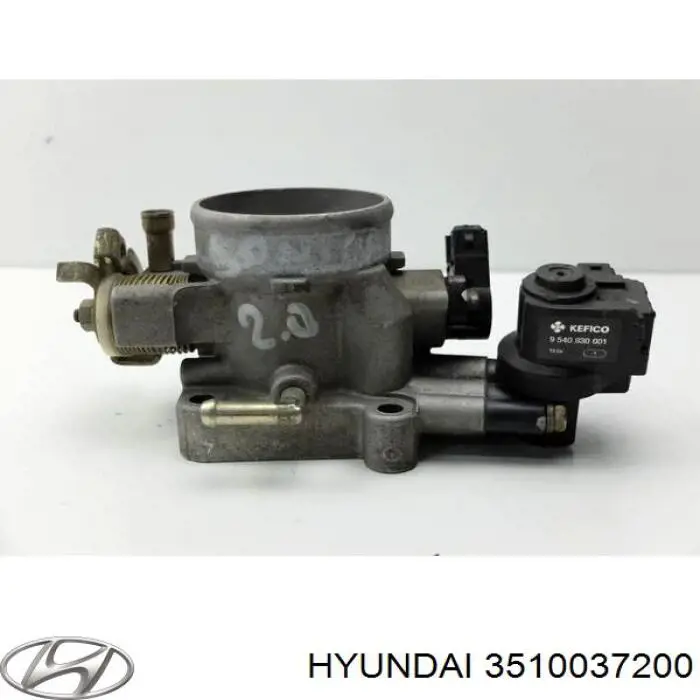 Дроссельная заслонка в сборе Hyundai/Kia 3510037200 цена, от 83.62 USD