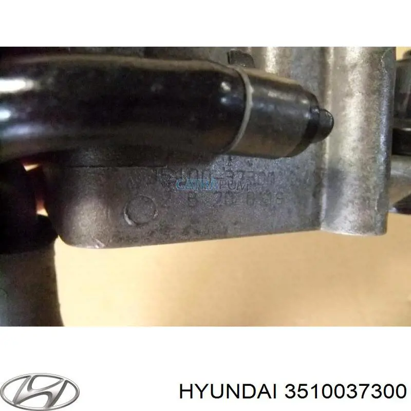 Заслонка воздушная Hyundai/Kia 3510037300