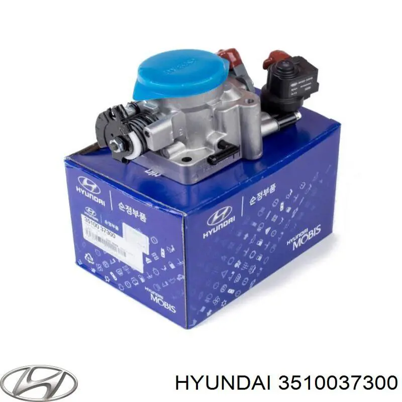 Дроссельная заслонка в сборе Hyundai/Kia 3510037300 цена, от 92.49 USD