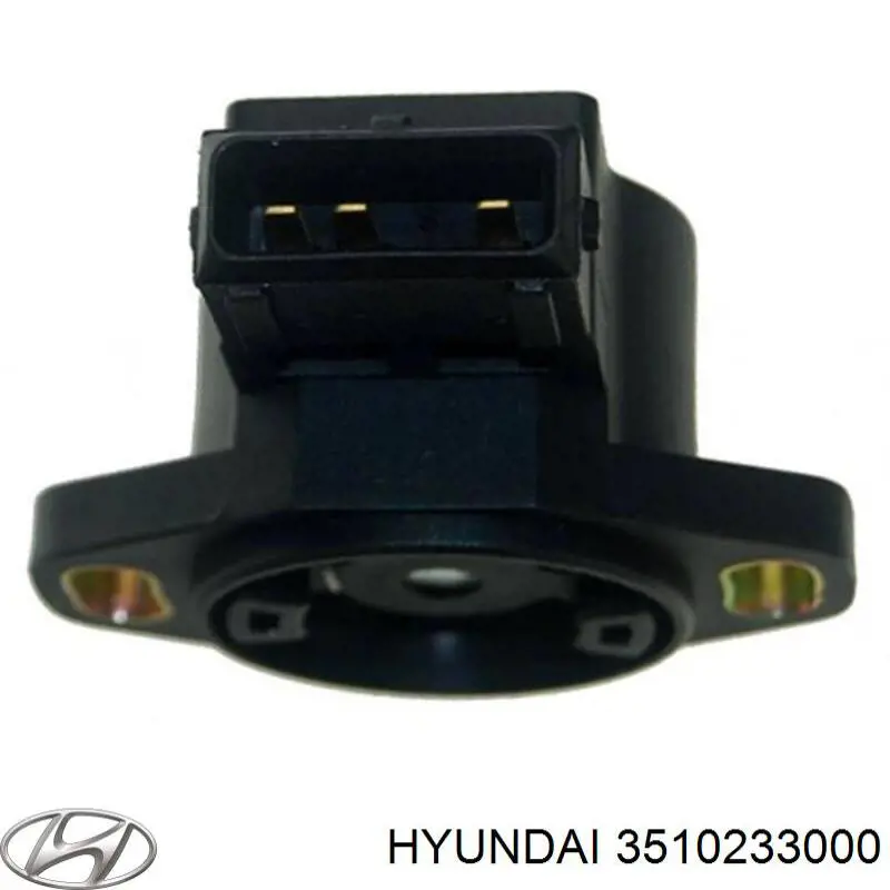 3510233000 Hyundai/Kia датчик положения дроссельной заслонки (потенциометр)