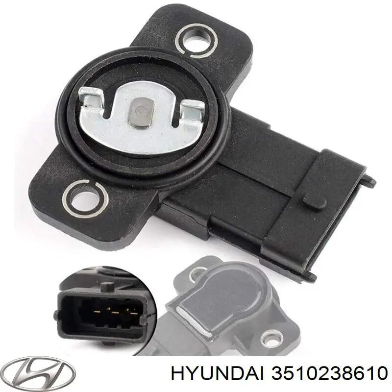 Купить 3510238610 Hyundai/Kia Потенциометр
