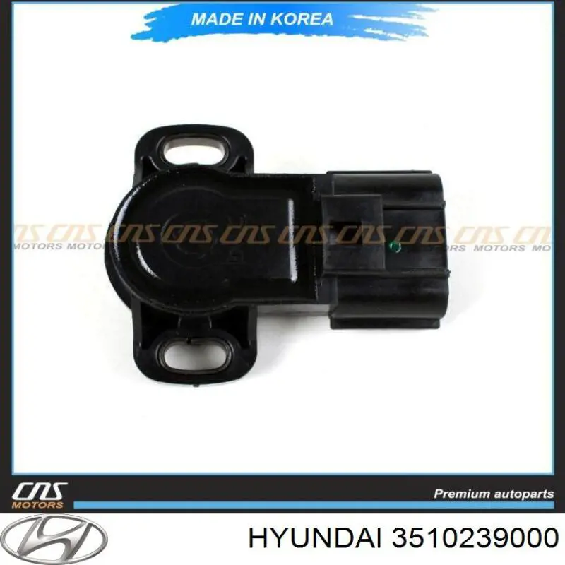 3510239000 Hyundai/Kia датчик положения дроссельной заслонки (потенциометр)