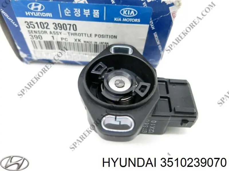 351023B000 Hyundai/Kia sensor de posição da válvula de borboleta (potenciômetro)