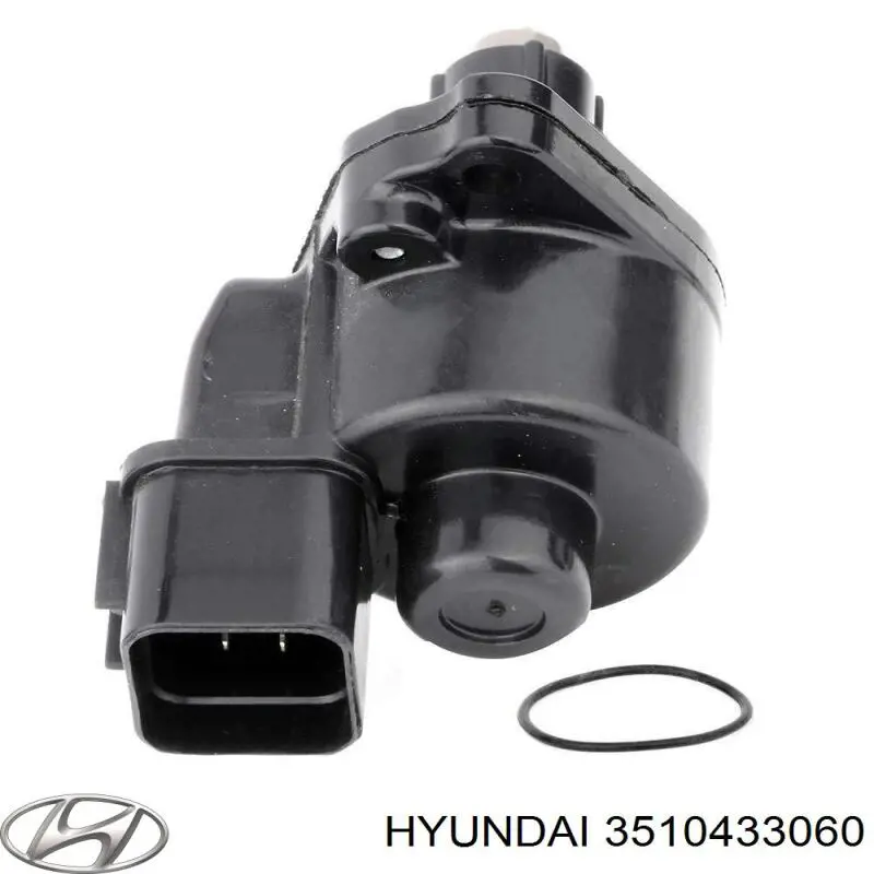 Клапан (регулятор) холостого хода Hyundai/Kia 3510433060