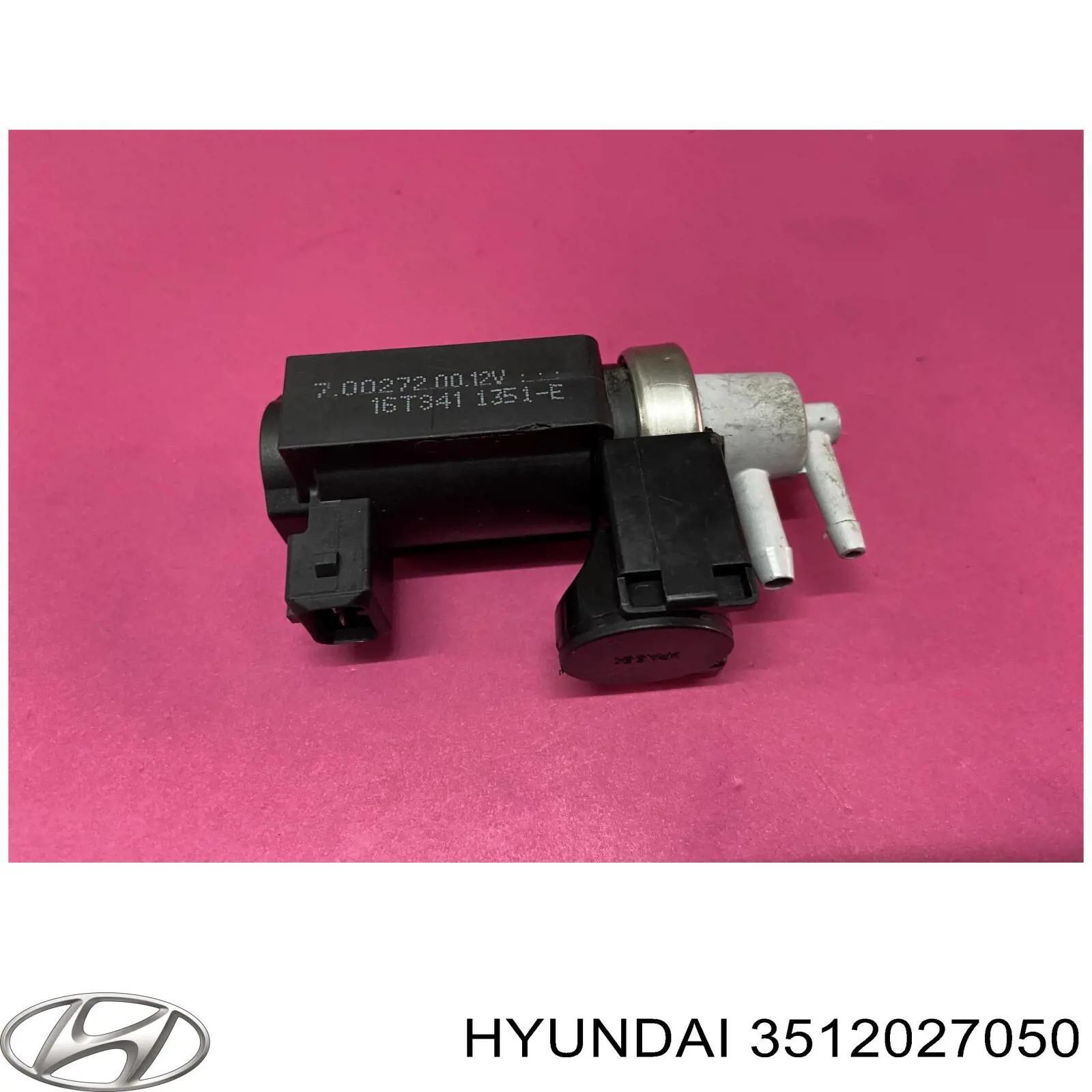 3512027050 Hyundai/Kia Клапан соленоид регулирования заслонки EGR