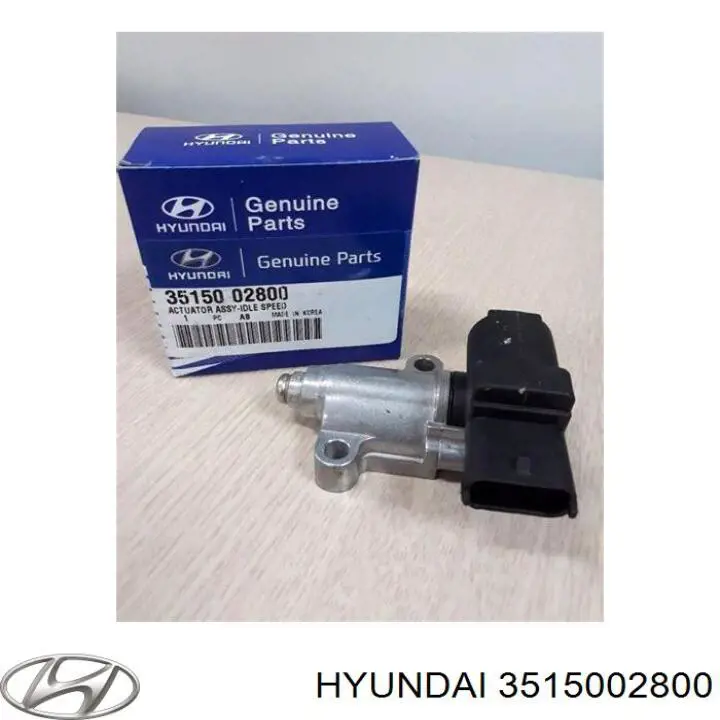 Válvula (regulador) de marcha a vácuo para Hyundai I10 (PA)