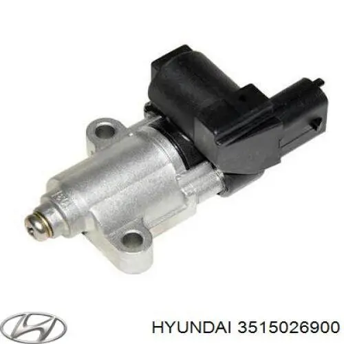 Клапан (регулятор) холостого хода Hyundai/Kia 3515026900