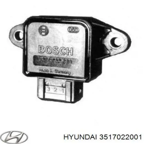 BACB61959001 Bapmic Датчик положения дроссельной заслонки