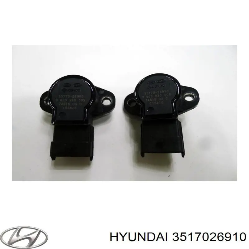Датчик дроссельной заслонки 3517026910 Hyundai/Kia