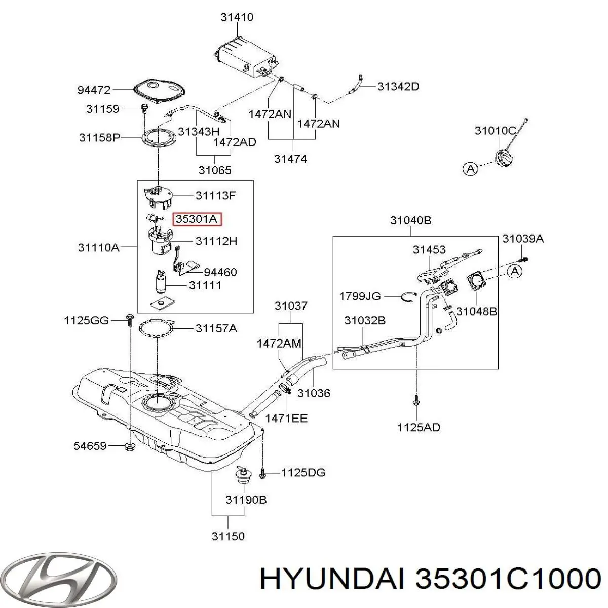  35301C1000 Hyundai/Kia