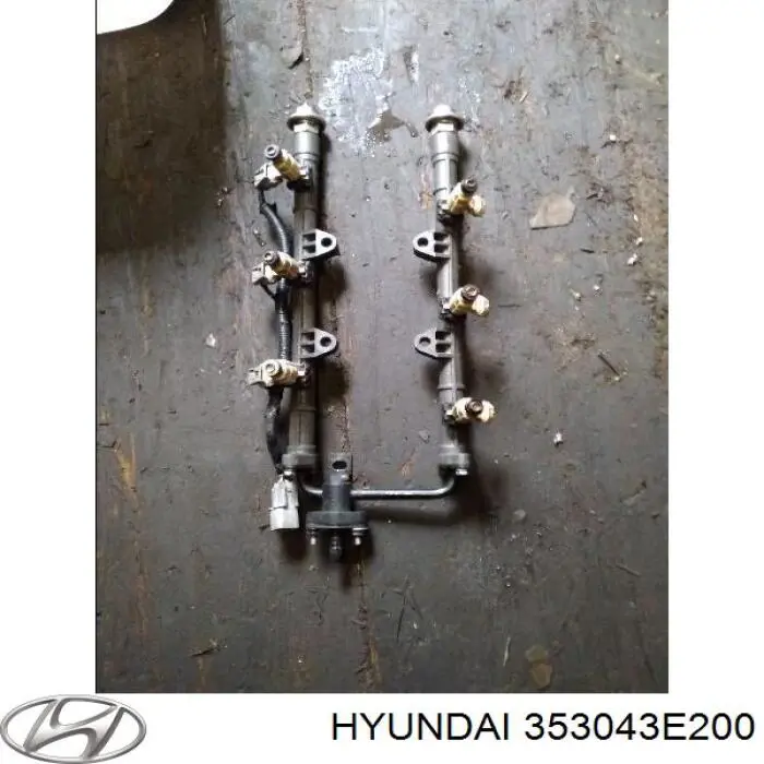 Топливная рампа Hyundai/Kia 353043E200 цена, от 19.15 USD