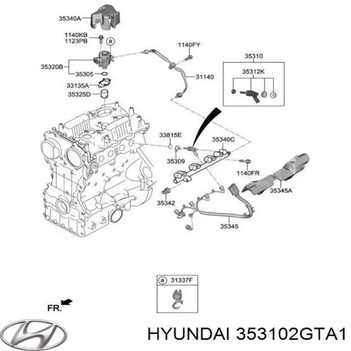 353102GTA1 Hyundai/Kia 