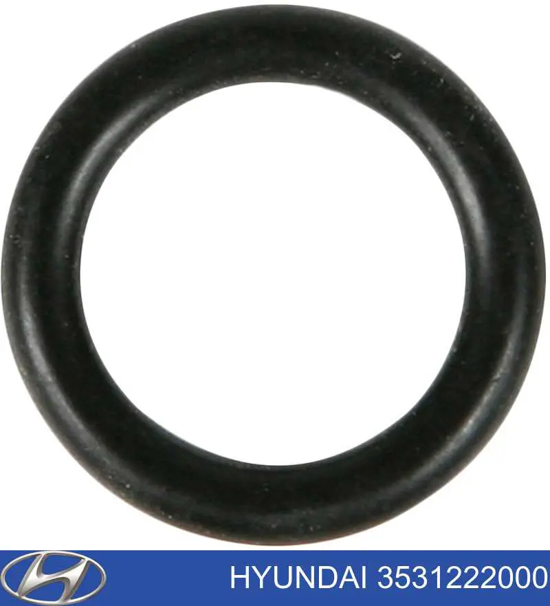 3531222000 Hyundai/Kia кольцо (шайба форсунки инжектора посадочное)