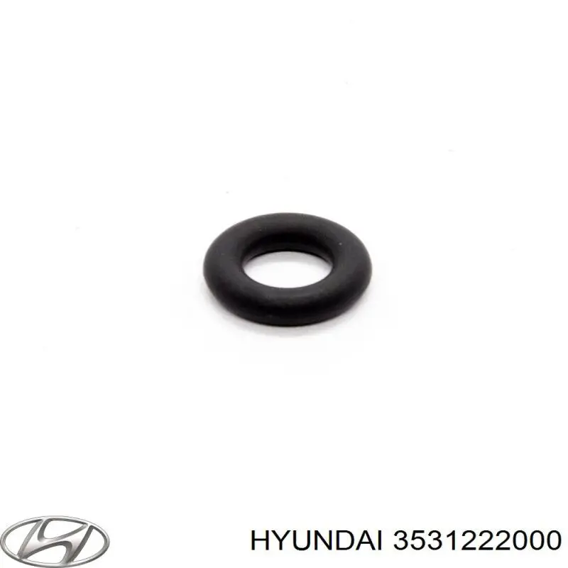 Junta anular, inyector 3531222000 Hyundai/Kia