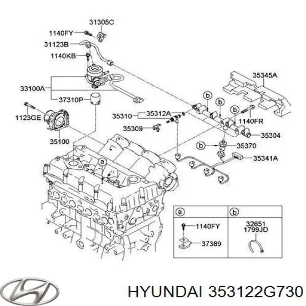 353122G730 Hyundai/Kia 