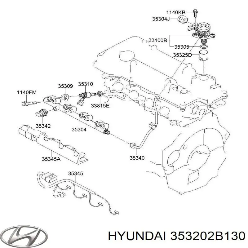 ТНВД 353202B130 Hyundai/Kia