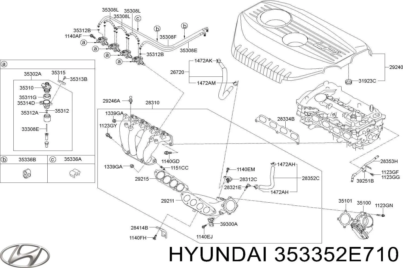 353352E710 Hyundai/Kia 