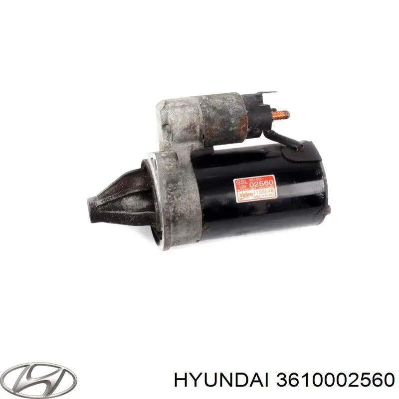 Стартер Hyundai/Kia 3610002560 цена, от 25.40 USD