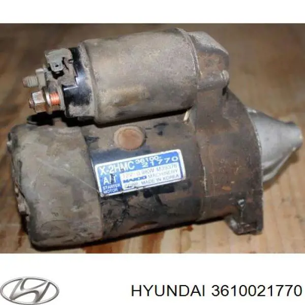 Стартер 3610021770 Hyundai/Kia
