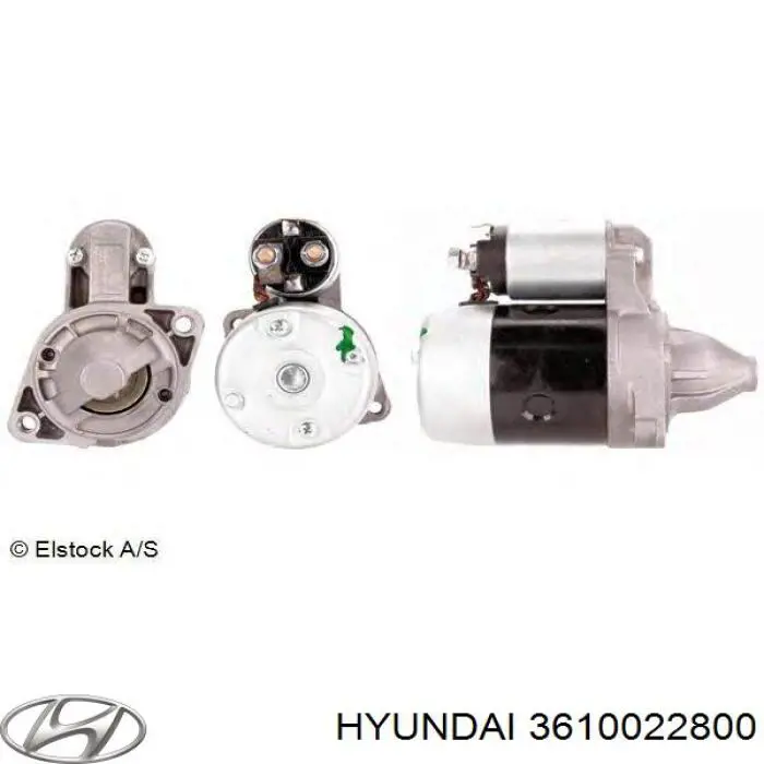 3610022800 Hyundai/Kia стартер