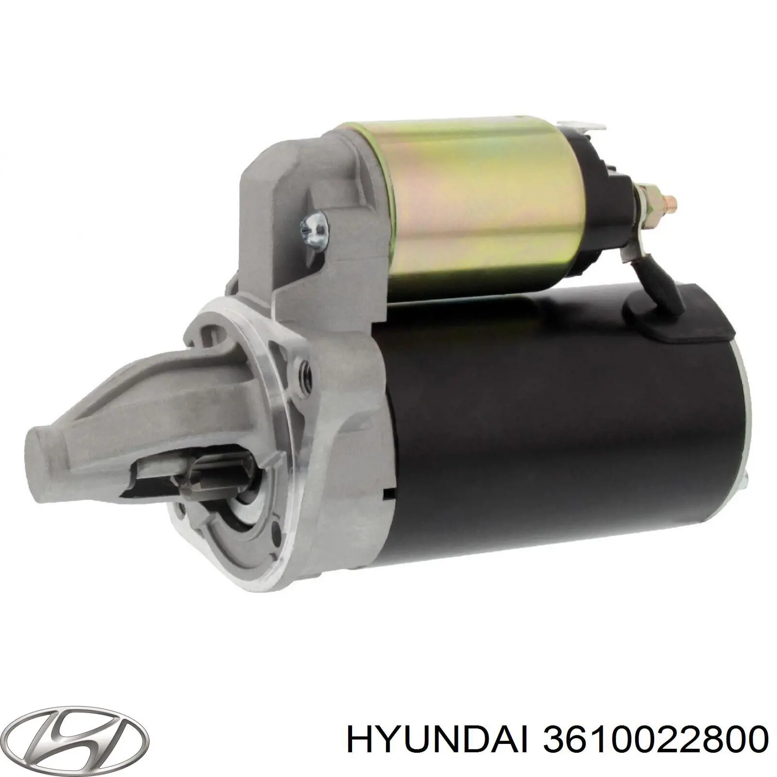 Стартер 3610022800 Hyundai/Kia
