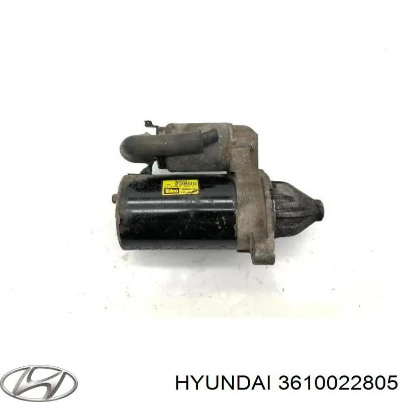 Стартер 3610022805 Hyundai/Kia