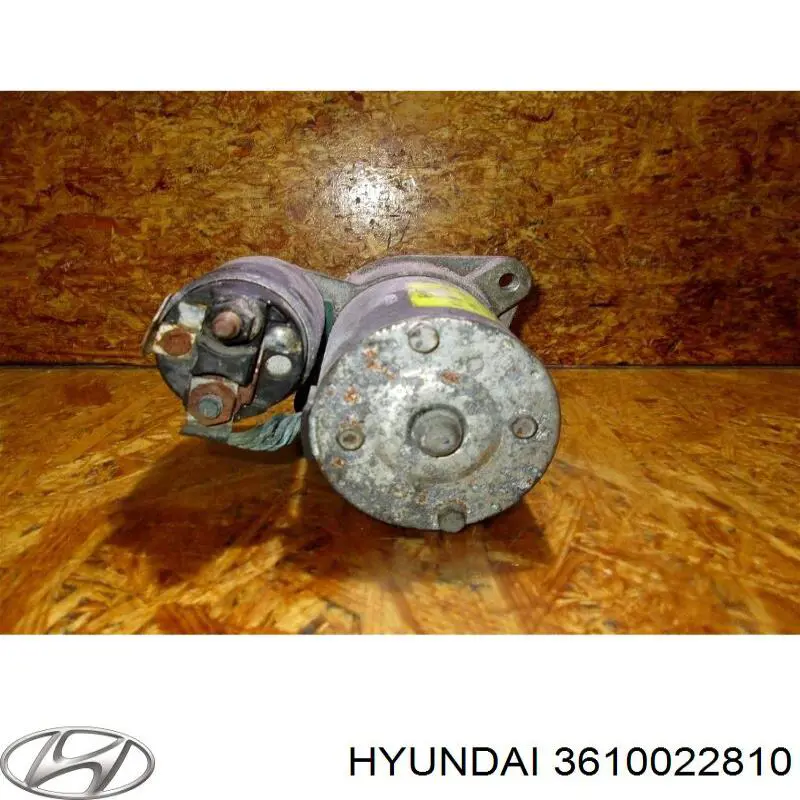 Стартер двигателя Hyundai/Kia 3610022810
